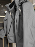 森馬（Semir）XCNSPACE航天合作系列羽絨服男發(fā)熱防風(fēng)三防外套2025新款冬裝 鐵灰（灰鴨絨）20620 2XL 曬單實(shí)拍圖