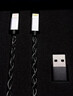 iBasso艾巴索DC07PRO平衡解碼耳放4.4平衡3.5插孔TYPEC可換線HIFI便攜安卓電腦小尾巴轉(zhuǎn)接線家用銀色 曬單實拍圖