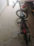 碟鴿兒童自行車(chē)6-10-12-15-18歲單速變速男女孩學(xué)生雙碟剎山地車(chē)單車(chē) 【LED燈】黑紅 單速碟剎+輻條輪 24寸【身高150-175cm】約14-17歲 曬單實(shí)拍圖