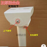 攝像機L型監控支架鋁合金壁式圍墻立桿大管萬(wàn)向攝像頭支架20*50 100-200cm伸縮圍墻 曬單實(shí)拍圖
