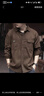 杰雷諾美式復古工裝襯衫式夾克外套男春秋2025新款寬松潮牌休閑長(cháng)袖襯衣 咖啡 2XL 適合160-180斤 曬單實(shí)拍圖