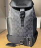 COACH蔻馳男包斜挎包Racer Pack胸包單肩包通勤上班族輕奢禮物男 CT712 QBMI5 小號 曬單實(shí)拍圖