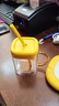 大宇加熱杯墊辦公室家用墊陶瓷杯保溫杯墊電熱杯墊水杯恒溫加熱器恒溫暖杯器辦公室茶座暖奶器保溫底座 香橙黃【吸管杯套裝】 0.01L 曬單實(shí)拍圖