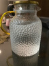 憶壺茶涼水壺冷水壺耐高溫加厚防爆涼水杯高硼硅玻璃家用大花果茶水壺 曬單實拍圖