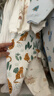 童泰嬰兒連體衣秋冬保暖寶寶衣服居家內(nèi)衣側(cè)開長(zhǎng)袖哈衣爬服 綠色 73cm 曬單實(shí)拍圖