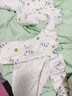 班得嬰兒分體衣服加厚夾棉三層保暖秋冬純棉新生兒寶寶棉衣棉服童套裝 熊貓望遠鏡【180克厚款+適合8-18℃】 90 【建議1-2歲20-26斤】 曬單實(shí)拍圖