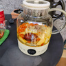 WIFER養生壺燒水壺保溫燉煮壺一體全自動(dòng)煮茶壺新款煮茶器辦公室家用小型花茶壺恒溫一人用 迷你加厚高硅硼玻璃養生壺 1L 曬單實(shí)拍圖