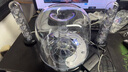 哈曼卡頓（Harman/Kardon）水晶三代音響 桌面電視電腦音箱 室內(nèi)多媒體下沉式低音炮 SoundSticks 3代環(huán)繞立體聲 透明款 曬單實拍圖