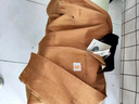 Carhartt卡哈特夾克翻領(lǐng)美式立領(lǐng)工裝帆布男女復古秋冬外套 棕色薄款 S 曬單實(shí)拍圖