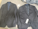 羅蒙（ROMON）男士西服含羊毛中青年商務(wù)休閑正裝單西外套5F213090 曬單實(shí)拍圖