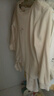 babylove寶寶內(nèi)衣套裝春秋季莫代爾棉嬰兒衣服嬰幼兒家居服睡衣高腰兩件套 白杏米 90 曬單實拍圖