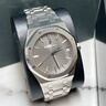 愛(ài)彼（Audemars Piguet）【二手99新】愛(ài)彼AP皇家橡樹(shù)系列15500ST男士手表 機械表 男表 時(shí)尚休閑商務(wù)二手奢侈品腕表 灰盤(pán)白針-15500ST.OO.1220ST.02 曬單實(shí)拍圖