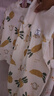 童泰（TONGTAI）嬰兒套裝春秋季純棉寶寶衣服兒童家居服內衣上衣高腰褲子黃色80cm 曬單實(shí)拍圖