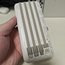 畢亞茲 3C認證充電寶10000毫安自帶可拆四線(xiàn) 超薄小巧迷你快充便攜移動(dòng)電源適用蘋(píng)果17華為小米手機YD5白 曬單實(shí)拍圖