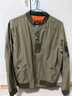 馬登工裝美式空中MA1飛行員夾克軍事風(fēng)短款外套復古棒球服男潮秋上衣 綠色 M 曬單實(shí)拍圖