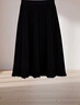 百圖（betu）女裝2025年冬季新款半身裙精致扭繩流蘇裙擺遮跨顯瘦裙子2510T70 黑色 M 曬單實(shí)拍圖