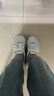 斯凱奇（Skechers）男女款鞋運動(dòng)鞋耐磨戶(hù)外休閑百搭厚底增高老爹鞋117364 淺灰色/藍色/LGBL 37 曬單實(shí)拍圖