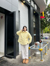 Teenie Weenie小熊女裝羽絨服2025冬季新款溫暖舒適通勤風(fēng)羽絨外套 黃色 S 曬單實(shí)拍圖