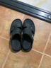 回力涼鞋男沙灘鞋防水滑耐磨踩屎感室內外兩穿涼拖鞋HL0511棕色43碼 曬單實(shí)拍圖