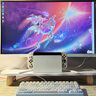 AOC 27英寸2K FastIPS 原生200Hz 1ms HDR400  硬件低藍光 游戲電競電腦顯示器 典雅白宙斯盾Q27G4/WS 曬單實(shí)拍圖