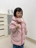 G.DUCKKIDS小黃鴨童裝女童羽絨服2024新款洋氣冬季女寶寶加厚中長(cháng)款兒童冬裝 米白 100 建議2~3歲【 90-100cm】cm 曬單實(shí)拍圖