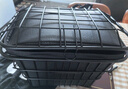 好利特電動(dòng)車(chē)后置車(chē)筐電瓶車(chē)頭盔后尾箱摩托車(chē)大容量籃子放書(shū)包置物車(chē)簍 電車(chē)后筐【加大號】有蓋+內膽包 曬單實(shí)拍圖