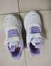 百麗童鞋女童閃燈鞋運動(dòng)亮燈鞋25年秋季新款學(xué)步鞋發(fā)光鞋白色/紫色28 曬單實(shí)拍圖