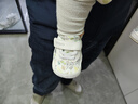 YEEHOO嬰兒學(xué)步鞋寶寶鞋女寶寶步前鞋室內鞋抗菌防滑舒適寶寶鞋子 藝術(shù)滿(mǎn)印 16 碼 建議腳長(cháng)10.5-10.9cm 曬單實(shí)拍圖