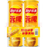 樂(lè )事（Lay's）無(wú)限薯片 醇香原味 104克*2罐 208克 休閑零食 膨化食品 曬單實(shí)拍圖