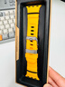 NOMAD 蘋(píng)果iwatch表帶 手表適用AppleWatch5/6/7/8/9Ultra/Ultra2運動(dòng)氟橡膠硅膠 日光黃鈦合金表扣款【42/44/45/49mm】 曬單實(shí)拍圖