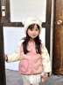 迷你巴拉【三防】男女童輕暖羽絨服寶寶親子可愛(ài)保暖羽絨外套 粉紅60033 【新款三防輕羽絨】 90 曬單實(shí)拍圖