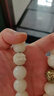 佳人飾界天然象牙果雕刻貔貅圓珠佛珠星月大小金剛菩提手串配飾 象牙果貔貅圓珠直徑18mm 曬單實(shí)拍圖