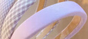 唐芙妮三件套兒童發(fā)箍發(fā)飾不傷頭寶寶頭箍發(fā)捆女童女孩壓發(fā)可愛(ài)頭飾女 紫色海綿寬邊發(fā)箍【3件套】 1個(gè) 曬單實(shí)拍圖