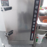 揚子蒸飯柜商用蒸飯車(chē)蒸箱單位廚房蒸柜食堂電熱蒸飯機蒸包爐蒸飯箱蒸饅頭包子機酒店大容量 【升級門(mén)溫度表】電熱款【380V】 大10盤(pán)【可供約160人】 曬單實(shí)拍圖