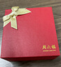 周六福LOVE吊墜小方糖黃金項鏈女生日禮物計價(jià)A0614006 約3.37g  曬單實(shí)拍圖