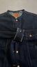 Levi's李維斯女士美式復古休閑簡(jiǎn)約潮流時(shí)尚ins風(fēng)牛仔短外套上衣 深藍色 L 曬單實(shí)拍圖