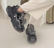 FILA FUSION斐樂(lè )潮牌女鞋BIANCO厚底潮鞋2025春夏硬糖鞋跑步鞋 曬單實(shí)拍圖