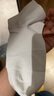 有棵樹(shù)男士襪子男夏季純棉7A抗菌消臭吸汗透氣運動(dòng)基礎百搭商務(wù)休閑短襪 曬單實(shí)拍圖