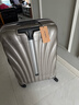 新秀麗（Samsonite）萬(wàn)向輪貝殼箱拉桿箱密碼鎖時(shí)尚行李箱旅行箱單拉桿V22 香檳色 28英寸 曬單實(shí)拍圖