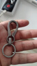 博友（BO YOU）創(chuàng  )意鈦合金鑰匙扣圈環(huán)居家常備家用掛扣高級汽車(chē)鑰匙扣男生精致配 曬單實(shí)拍圖