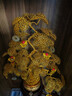 赟婭金色搖錢(qián)樹(shù)發(fā)財樹(shù)招財擺件電視酒柜輕奢高檔裝飾喬遷新居開(kāi)業(yè)禮物 金色發(fā)財樹(shù)【帶旋轉底座】38cm 曬單實(shí)拍圖