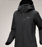 ARC'TERYX始祖鳥(niǎo) GAMMA MX HOODY 防風(fēng) 女子 軟殼夾克 BLACK/黑色 M 曬單實(shí)拍圖
