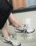 Onitsuka Tiger鬼塚虎男女款復古德訓鞋輕便透氣運動(dòng)休閑板鞋TOKUTEN 1183B938 白色/黑色 39 曬單實(shí)拍圖