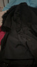 雅鹿貉子毛領(lǐng)工裝派克服羽絨服女冬季新款短款抽繩收腰大牌通勤外套 曬單實(shí)拍圖