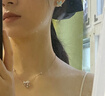 卡蒂羅心動(dòng)甜夢(mèng)項鏈女925銀飾吊墜鎖骨鏈生日禮物送女友 曬單實(shí)拍圖