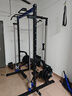 康斯特（KANGSITE）史密斯機綜合力量訓練器材家用飛鳥(niǎo)高拉健身深蹲多功能一體龍門(mén)架 史密斯龍門(mén)架+60kg無(wú)味包鐵片 曬單實(shí)拍圖