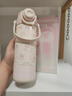 暢印可愛(ài)大容量保溫杯女生高顏值新款316不銹鋼水杯帶吸管杯子手提 黃色小羊【雙飲口+便攜手提】 500ml 曬單實(shí)拍圖
