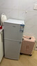 志高（CHIGO）志高家用節能冰箱中型雙門(mén)冰箱出租屋冷藏冷凍環(huán)保迷你冰箱辦公室公寓租房宿舍低噪電冰箱 S198 奶白鏡面特賣(mài)款【一級能效】 曬單實(shí)拍圖