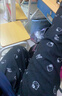 JIOESC睡衣女春秋季長(cháng)袖云朵棉甜美可愛(ài)hellokitty可外穿家居服兩件套裝 黑色KT貓貓頭 L 【100-120斤】 曬單實(shí)拍圖