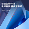 得力(deli)10只55mm文件盒檔案盒資料盒加厚辦公財務(wù)文件資料票據試卷收納 27706 藍色 曬單實(shí)拍圖